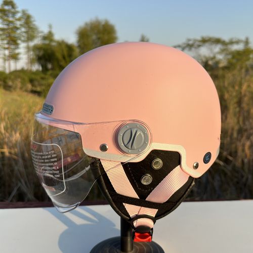 3c电动车ccc头盔男女士轻便四季通用半盔冬季保暖全盔安全帽成人