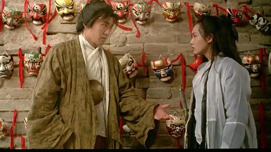 周星驰和朱茵周星驰与朱茵在荧幕上是情侣