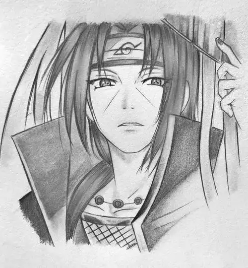 素描动漫手绘满足了我二次元的幻想