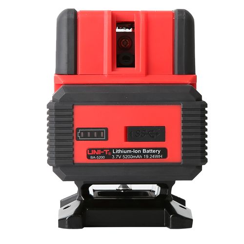 优利德lm585ld激光水平仪绿光8线贴地仪高精度强光细线自动打线仪