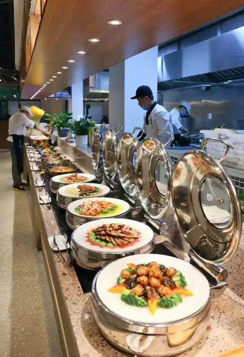 杭州新开一家自助餐居然有两百多道菜不过都是素的