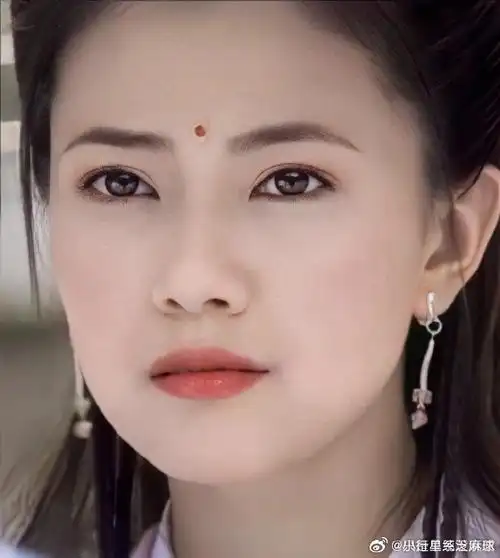 高圆圆说周芷若的发饰其实是扇子