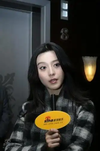 图文:范冰冰西安赴会引轰动--接受新浪采访