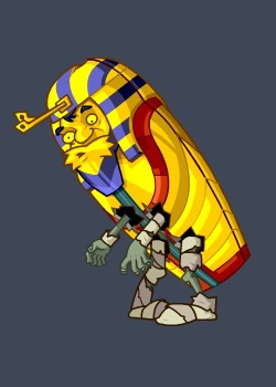 植物大战僵尸ol法老木乃伊弱点揭秘_大战僵尸攻略 - 07073植物大战僵