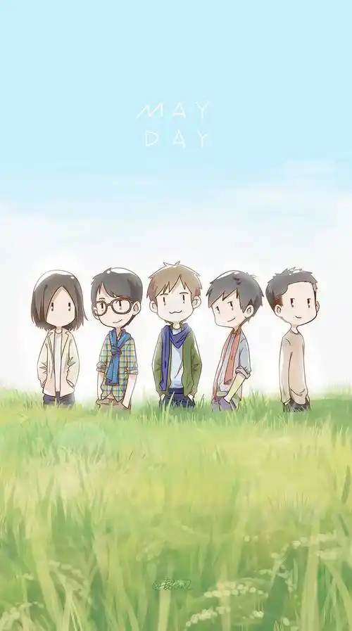 q版五月天《自传》 - 堆糖,美图壁纸兴趣社区