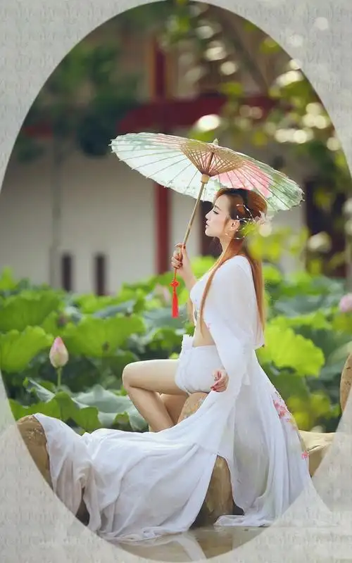 古典美女清新脱俗写真图片,美女写真,唯美,清纯,气质,长发