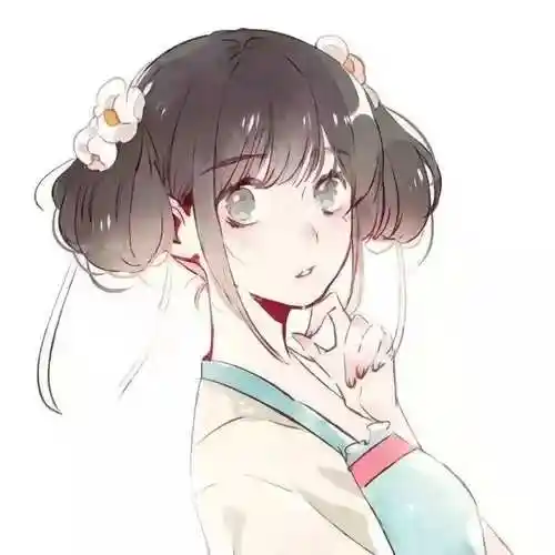 超有爱的二次元情侣头像,我若不坚强,谁替我勇敢!