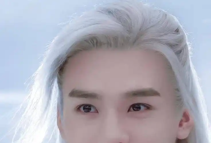 杨洋《且试天下》首次挑战白发造型,当镜头划过时,是cos龚俊吗_发型