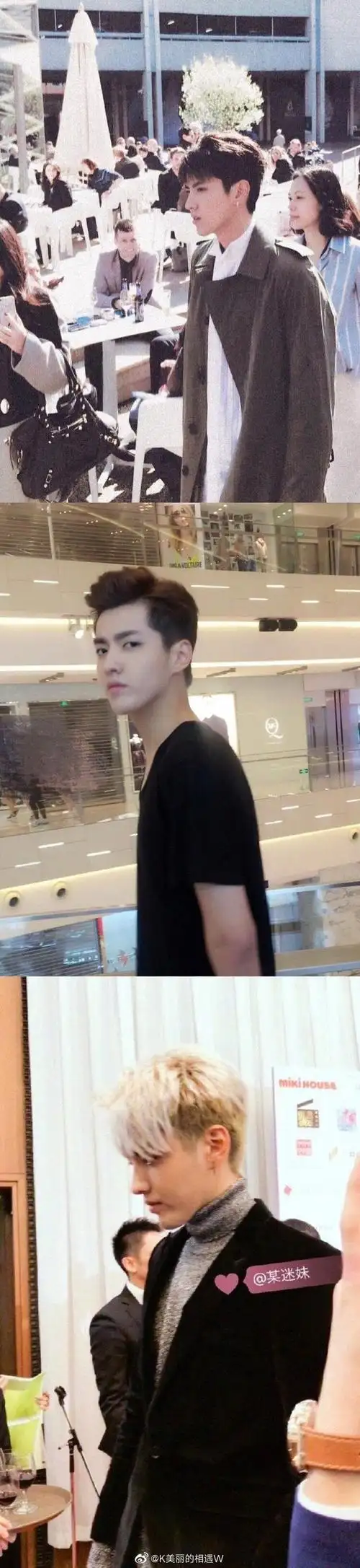 吴亦凡生图合集,超凡颜值看呆路人