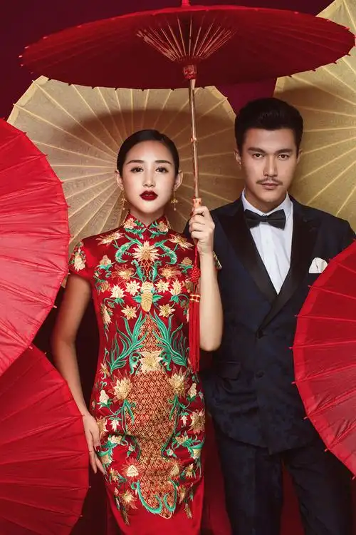 哪些风格婚纱照才属于中国风丽致龙中国风婚纱照你拍对了吗