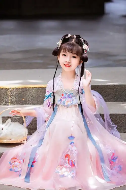 童装/婴儿装/亲子装儿童演出服更新时间:2022年01月28日汉服女童夏装