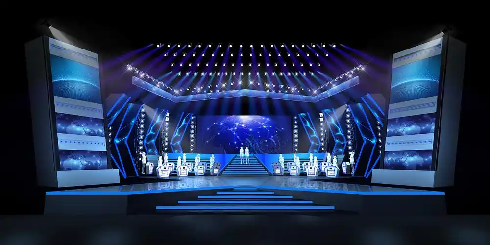 退役军人晚会舞美设计