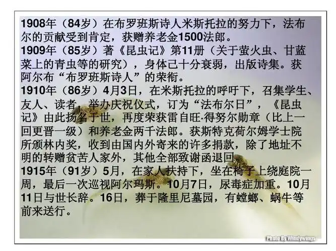 《昆虫记》导读ppt