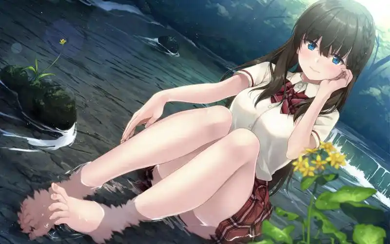 二次元性感美腿动漫美女壁纸(1/11), 动漫-厦门搜虎网