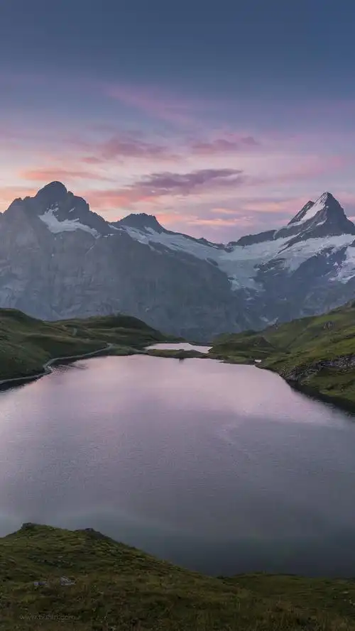 山 湖泊手机壁纸-风景壁纸 - 壁纸之家