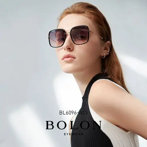 bolon暴龙眼镜2021新品女款偏光太阳眼镜大框时尚潮流太阳眼镜