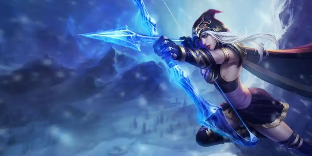 英雄联盟全英雄全皮肤寒冰射手艾希世间万物皆系于一箭之上