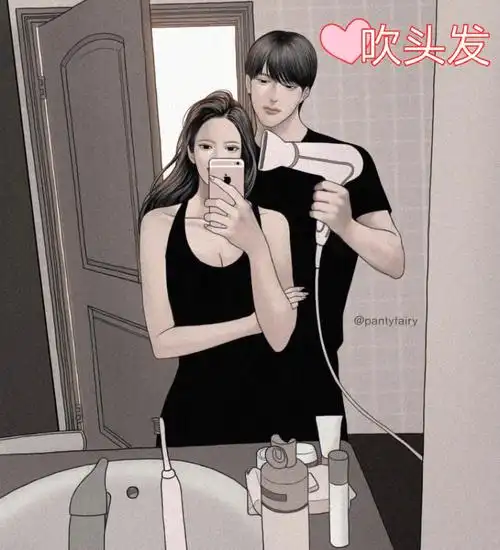 女孩子的恋爱需要:宠溺 偏爱 温柔①女生对于吹头发真的很懒,男生这个