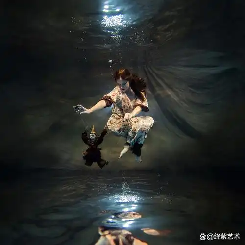 她的水下摄影作品,唯美而壮丽,让人直呼太会拍了