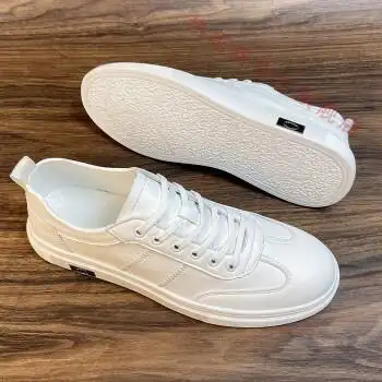 鞋靴>流行男鞋>休闲鞋>热风新(refengxin)>热风新轻奢品牌西装小白鞋