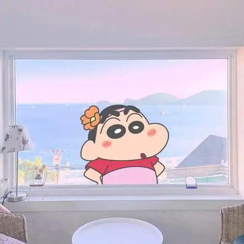 蜡笔小新超可爱的图片卡通(超可爱的蜡笔小新朋友圈背景图)