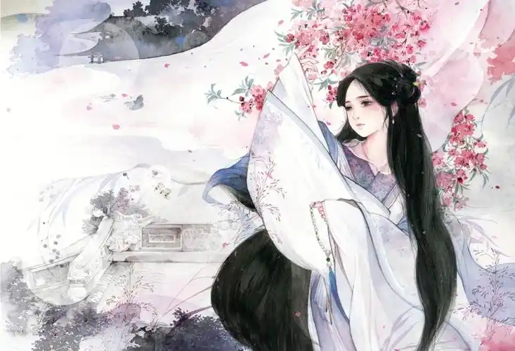 红颜:古代女子画集 群英荟萃,高手云集古风经典美人图集.