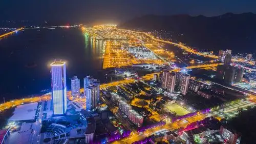 连云港连云区国展中心片区夜景照明设备项目工程2021神灯奖申报工程