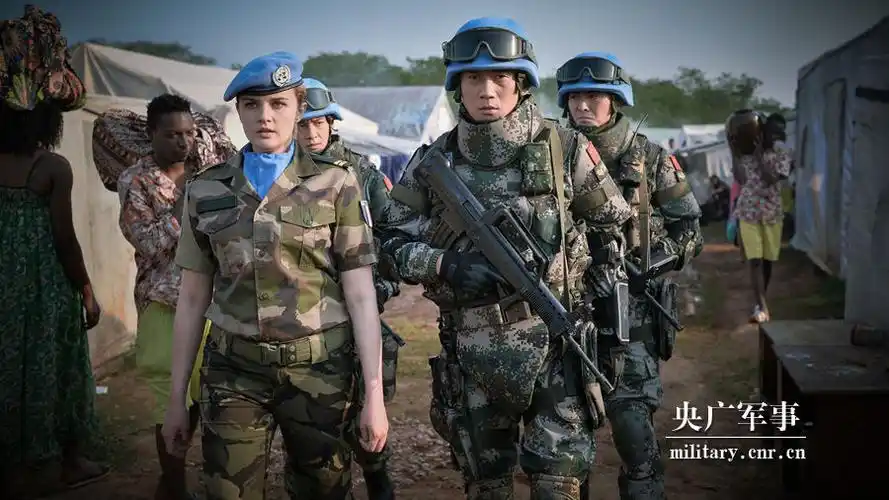 我国首部维和题材电影《中国蓝盔》摄制完成