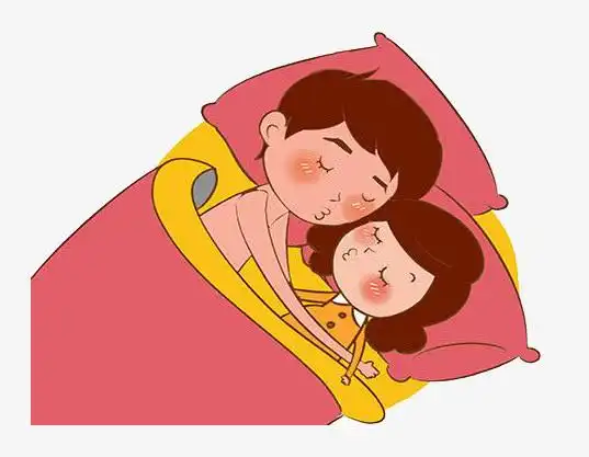 搂着睡觉的男女