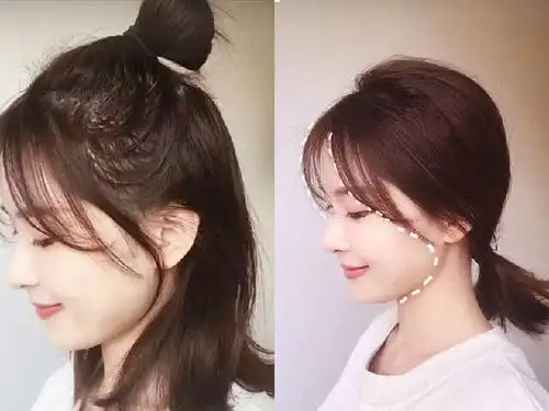 67这些适合懒人的短发扎发一分钟就可以轻松搞定