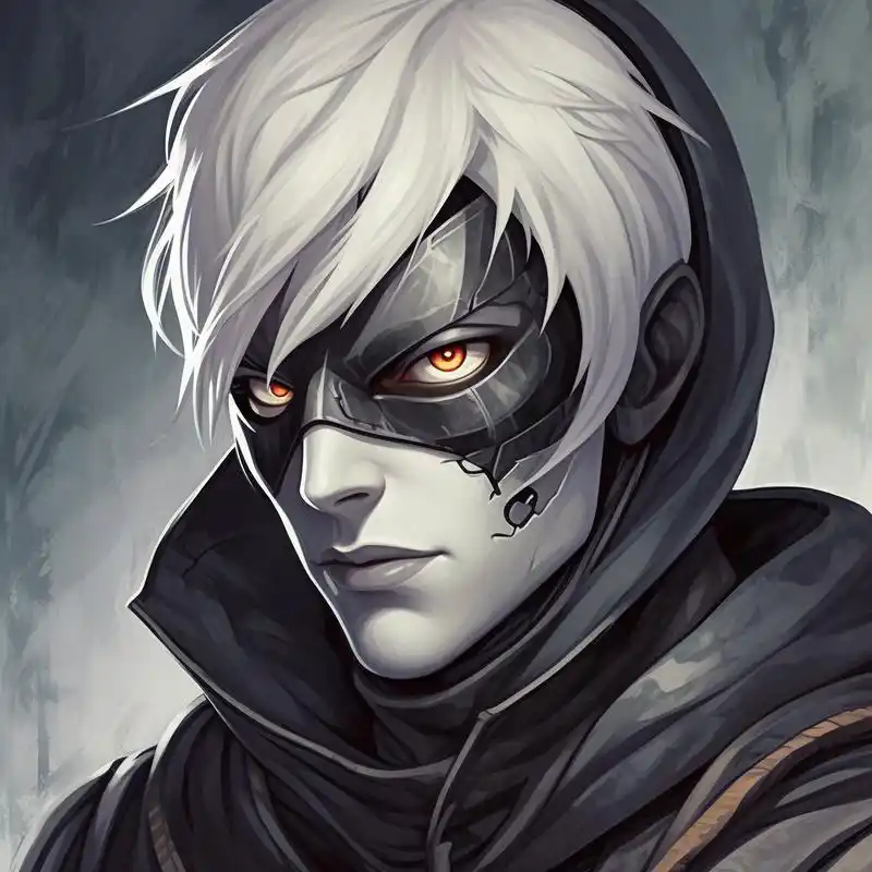 冷酷蒙面人头像90神秘魅力