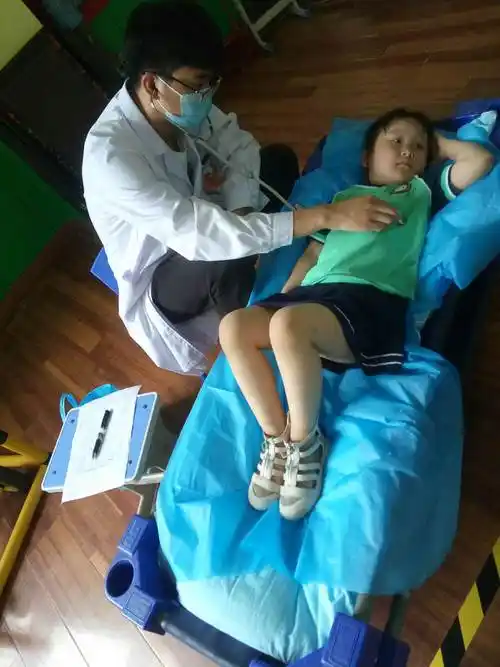 新天地幼儿园"健康 快乐 成长"——大二班六一体检!