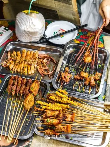 文和友的烧烤 全天营业,中午突发而来的嘴馋,珠海也就这里能解了