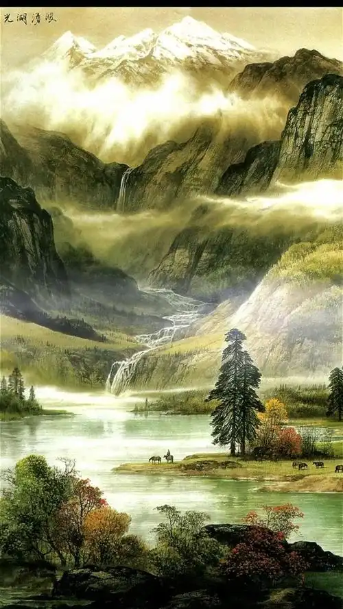 水墨山河动态壁纸