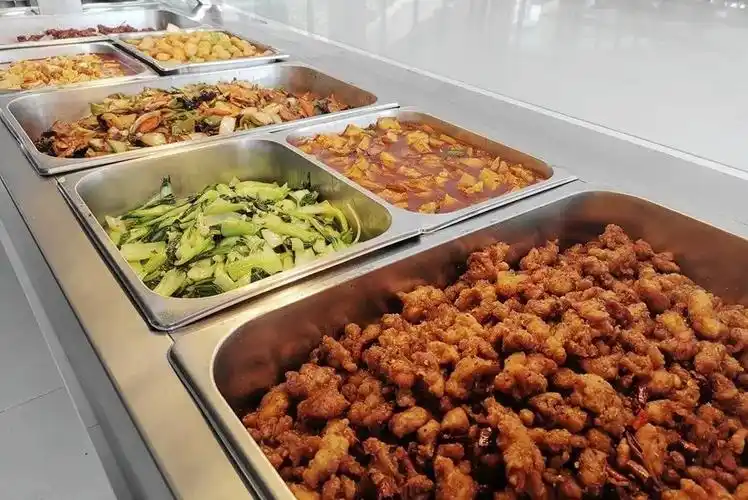 先吃为敬石家庄二中食堂日常