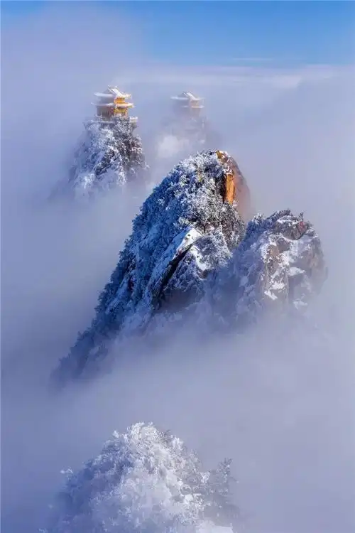 雪后的名山大川,美成了国画的模样,你最喜欢哪一座?