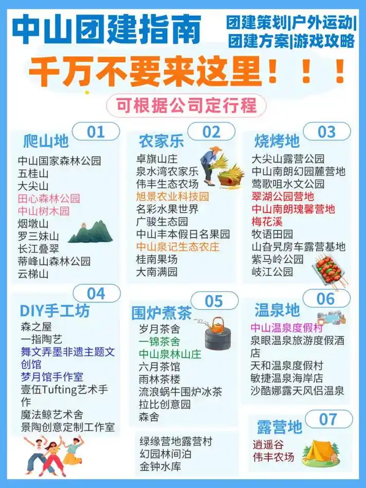 中山团建千万不要来这里,怕你爱上它|可定