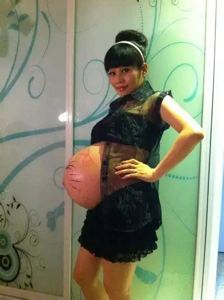 35周双胞胎晒晒肚肚 - 家有两宝帮 - 妈妈帮