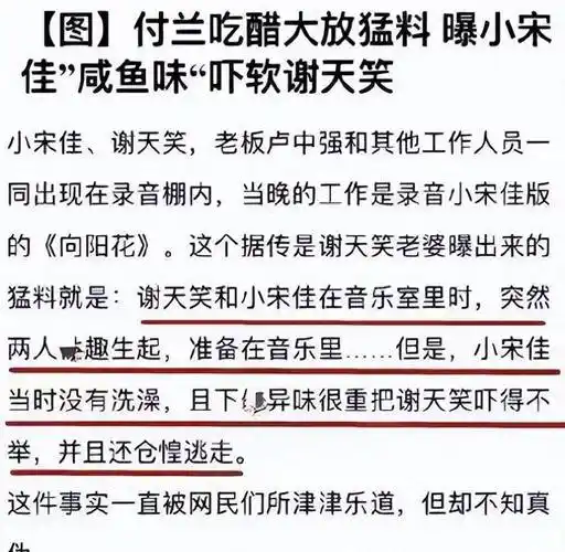 使她成为圈内笑料但因宋佳身上有"咸鱼味"被迫中止她向媒体爆料两人在