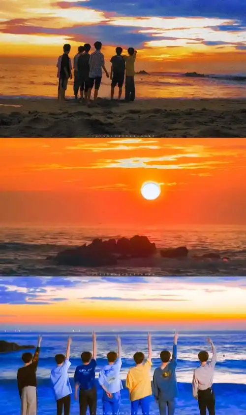 破竹之势#91埋下愿望的海边78@时代少年团all禁丨拿图评论丨长按