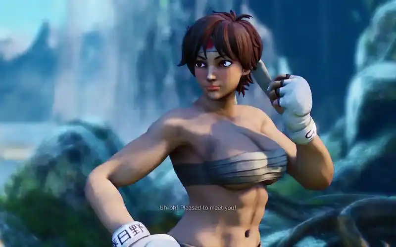 【街霸5mod】机车女孩 vs 小樱