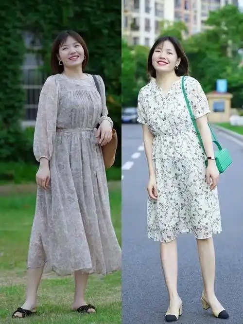 中年微胖女人,一定要知道的5个搭配技巧,像他这样穿太美了
