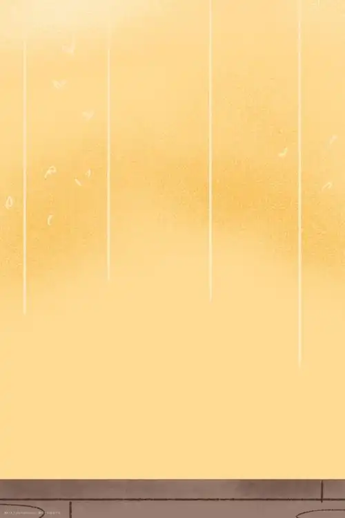 黄色的时尚背景免抠图