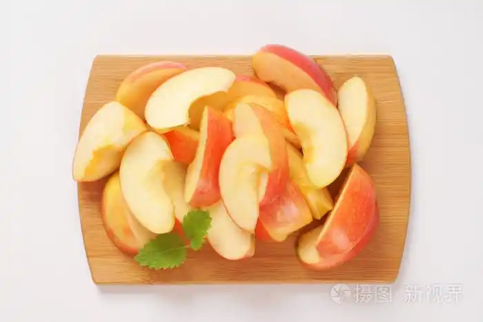 鲜切的苹果