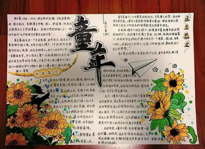 🎨《童年》手抄报精选