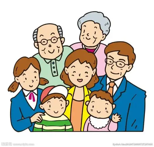 全家福设计图__动漫人物_动漫动画_设计图库_昵图网nipic.com