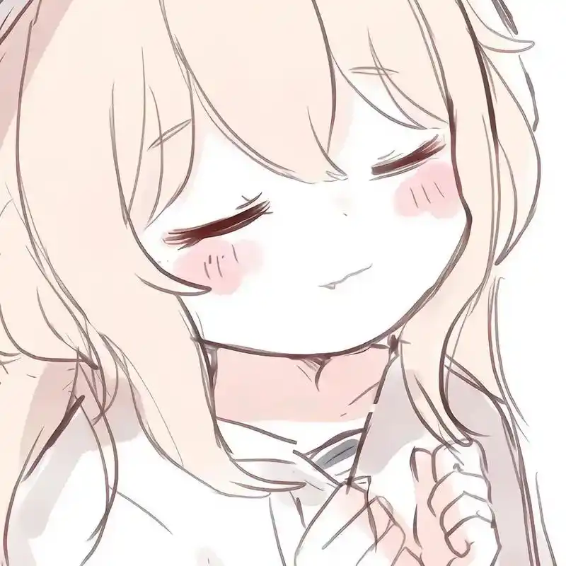 可爱头像女卡通呆萌 - 椿. - 抖音