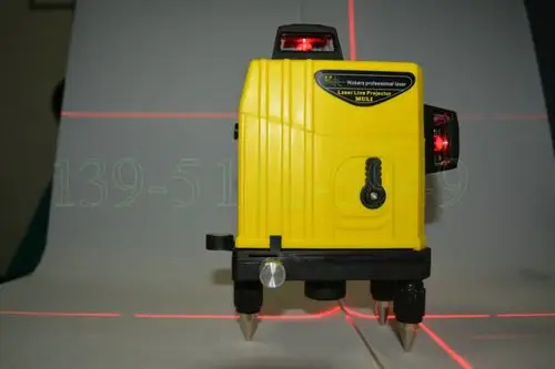 4代微型12线水平仪绿光高精度德国3d贴墙仪红外线激光投线仪360度