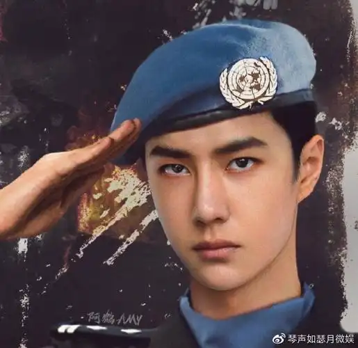 尤其是王一博,想必这是大家第一次见到他穿军装的样子吧.