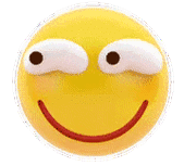 笑嘻嘻 - 3d版大黄脸动态表情包 67_emoji表情